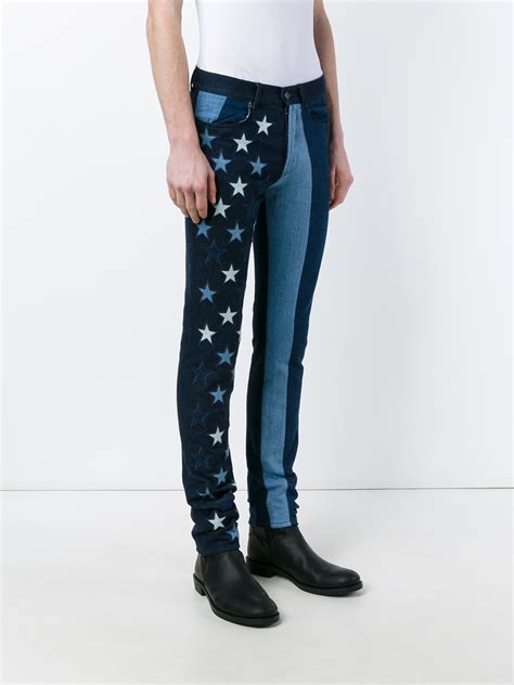 givenchy stars and stripes jeans|givenchy jeans.